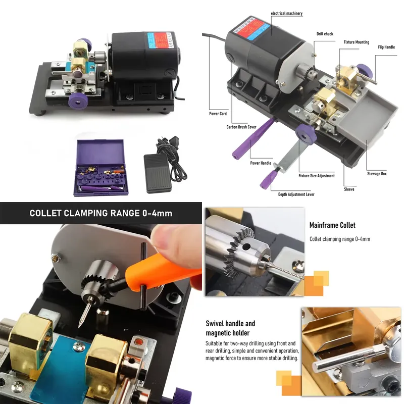 Auble Purple Pearl Drilling Ma - Jewelry Making Drill บทวิจารณ์และราคา