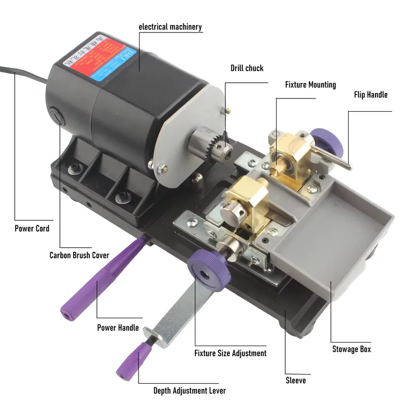 Auble Purple Pearl Drilling Ma - Jewelry Making Drill บทวิจารณ์และราคา