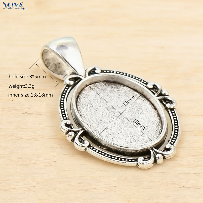 MJYA 10pcs Vintage Pendant Set - Jewelry Making Resin บทวิจารณ์และราคา
