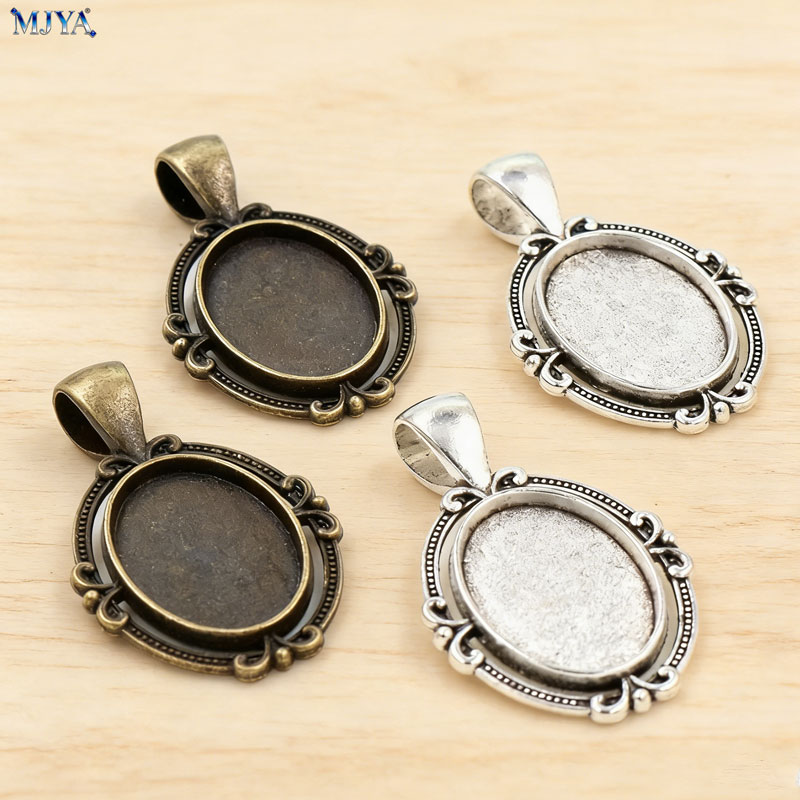 MJYA 10pcs Vintage Pendant Set - Jewelry Making Resin บทวิจารณ์และราคา