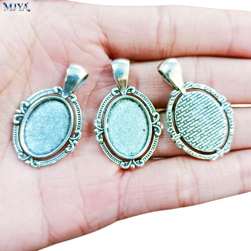 MJYA 10pcs Vintage Pendant Set - Jewelry Making Resin บทวิจารณ์และราคา