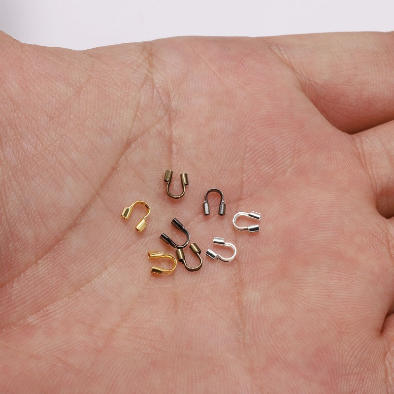 100-300pcs 3X4mm Wire Protecto - Jewelry Making Yarn บทวิจารณ์และราคา