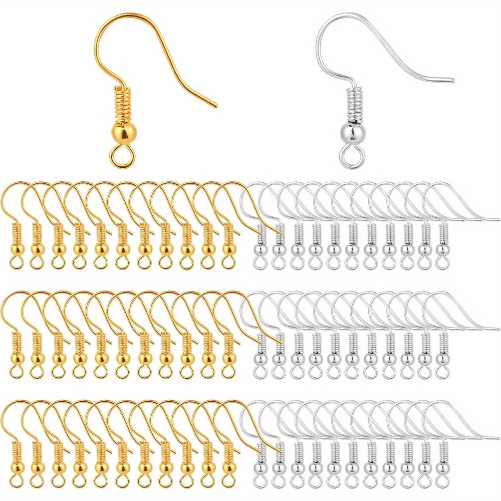 200Pieces Earring Hooks, Fish  - Jewelry Making Yarn บทวิจารณ์และราคา