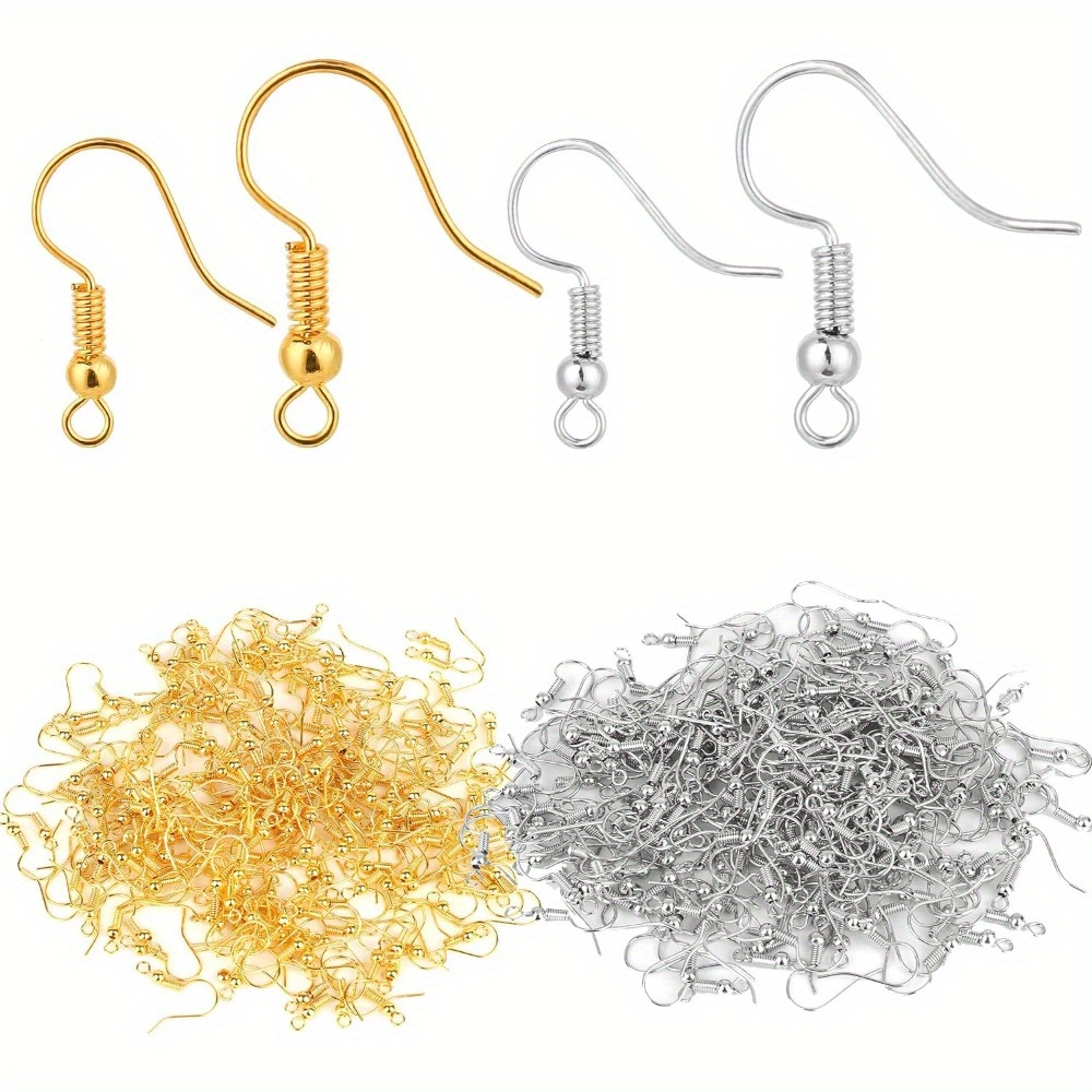 200Pieces Earring Hooks, Fish  - Jewelry Making Yarn บทวิจารณ์และราคา